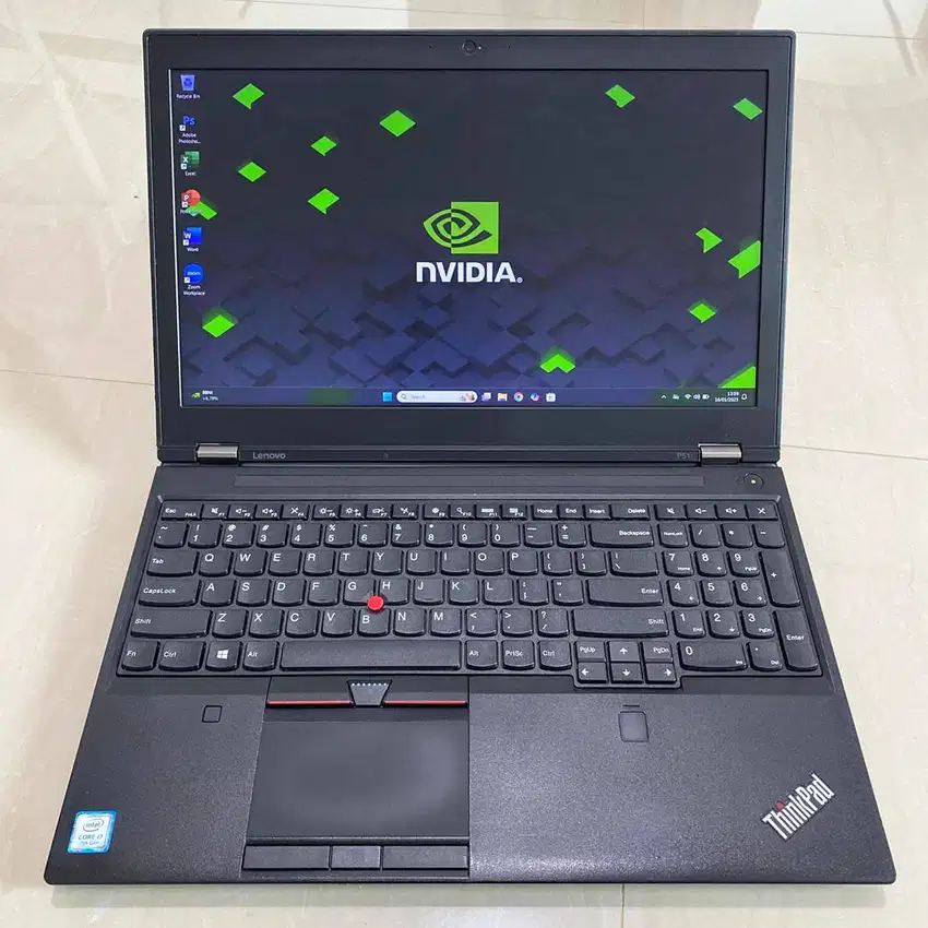 Laptop Thinkpad Quadro M1200 4GB Core i7-7700HQ RAM 16GB / NVMe 512GB