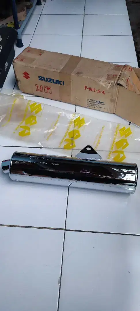 Silencer knalpot satria fu f150 CBU Thailand Ori