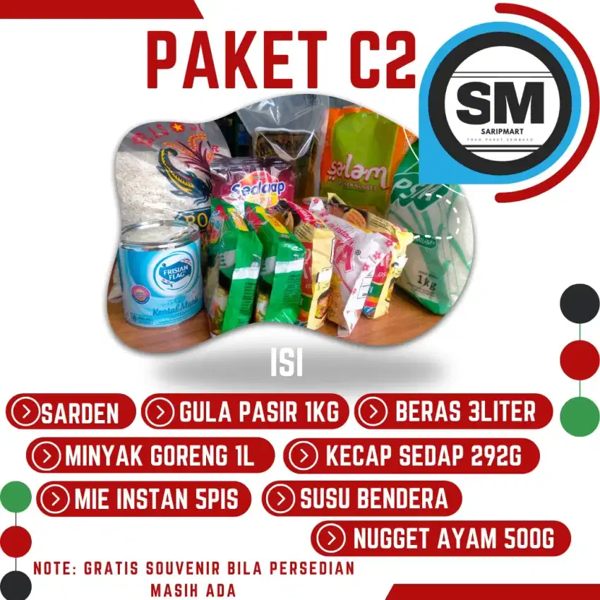 Paket sembako hemat C2