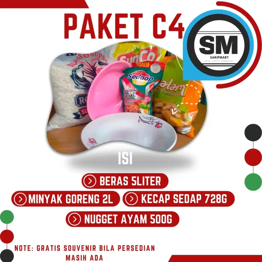 Paket sembako hemat C4