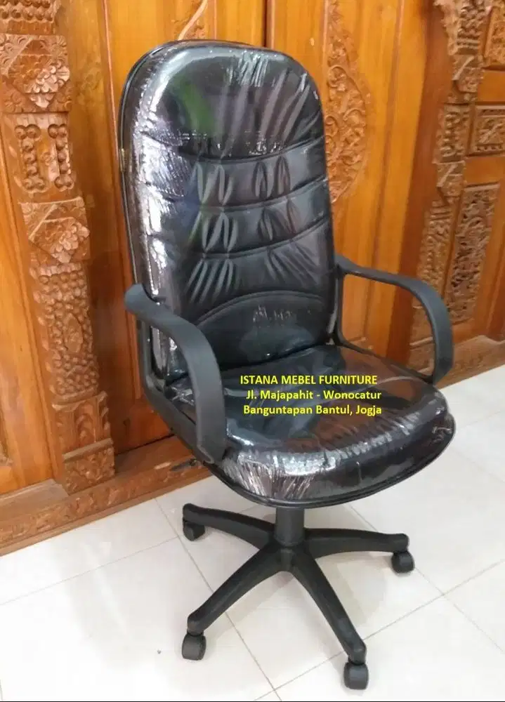 Kursi Bos Direktur Kerja Kantor Komputer Belajar Sandaran Hidrolik #BT