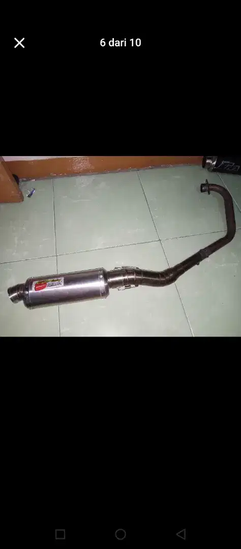 dijual knalpot satria fu ngebass dan per kopling RMG buat ninja