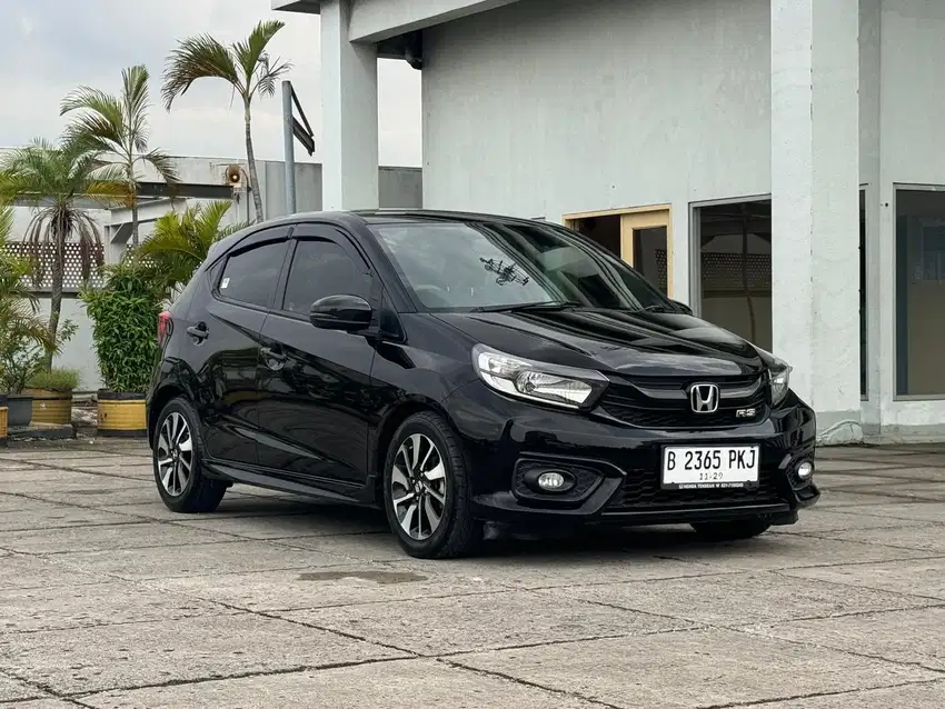 Honda Brio RS CVT AT matik 2019 Hitam 2018 2020