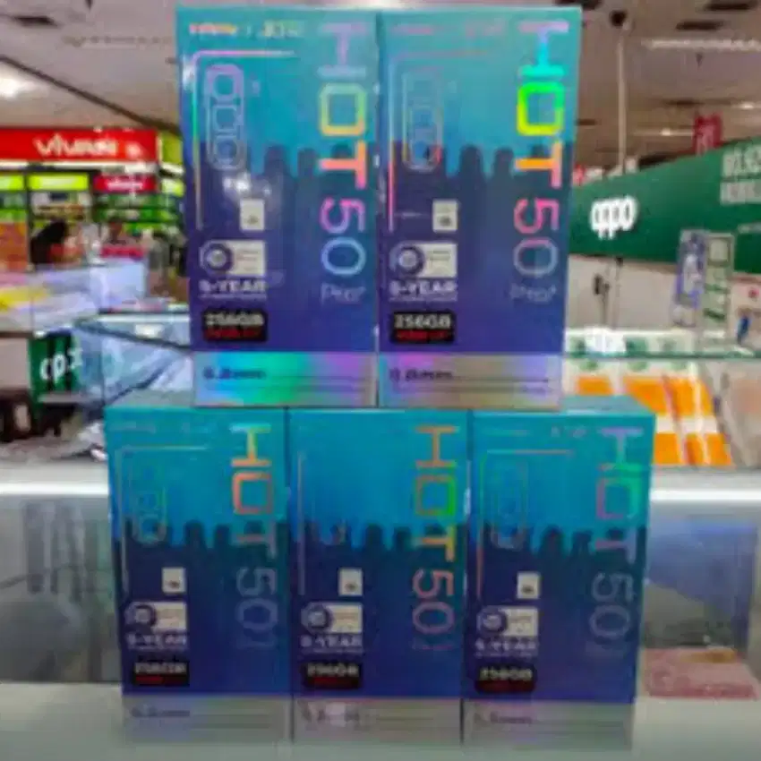 Infinix hot 50 pro + plus layar lengkung resmi