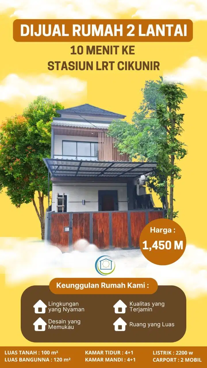 Dijual Unit Rumah Baru Siap Huni Non Cluster Di Kota Bekasi