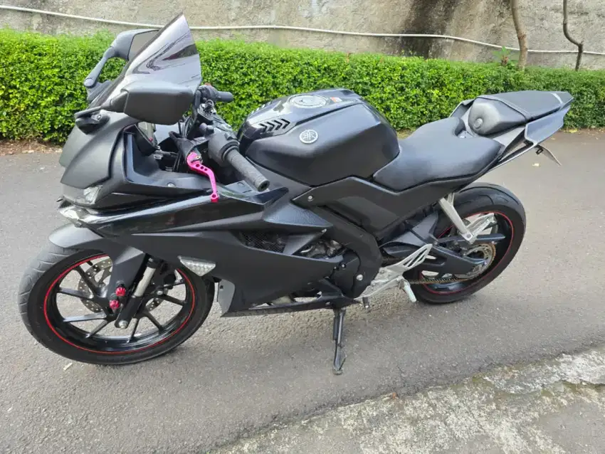 DIJUAL CASH YAMAHA R 15 V3 THN 2018 PAJAK IDUP SIAP GAS