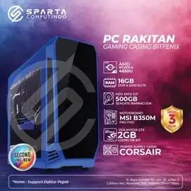 PC RAKITAN GAMING CASING BITFENIX AEGIS CORE MICROATX MID TOWER