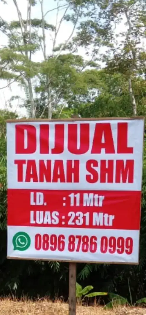 DIJUAL TANAH,NEGO SAMPAI DEAL..231MTR, KODYA,hub o896 8786 o999