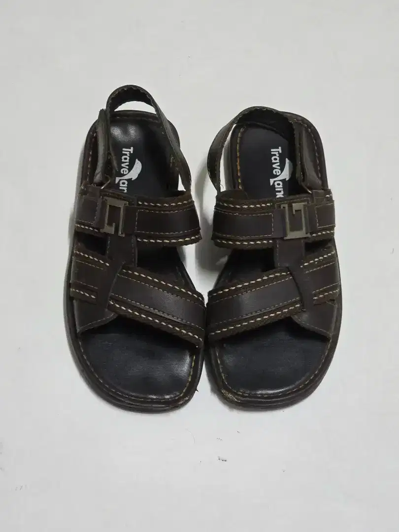 Sandal Sepatu Pria Outdoor Traveland Original Leather size 7