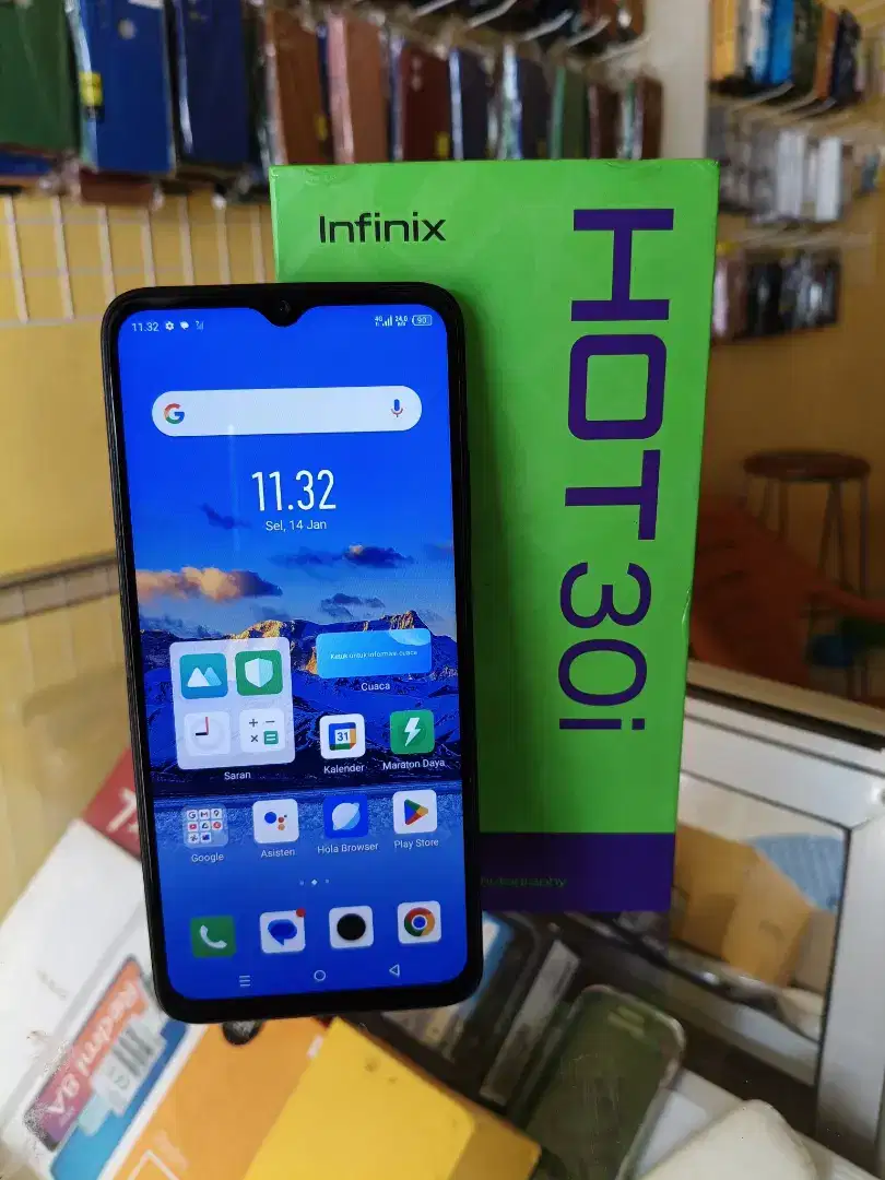 Infinix Hot 30i 8+8/128 fullset