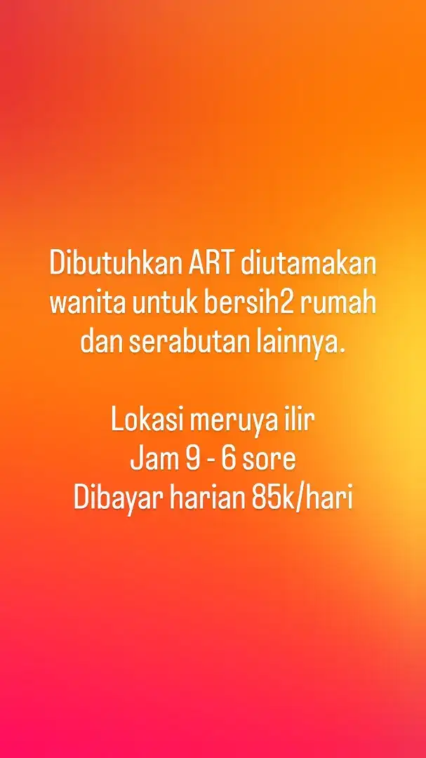 Art serabutan rumah khusus wanita