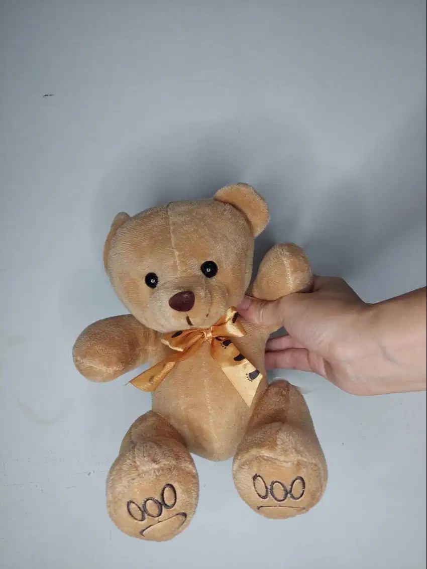 Boneka beruang teddy lucu, cocok untuk hadiah anniversary