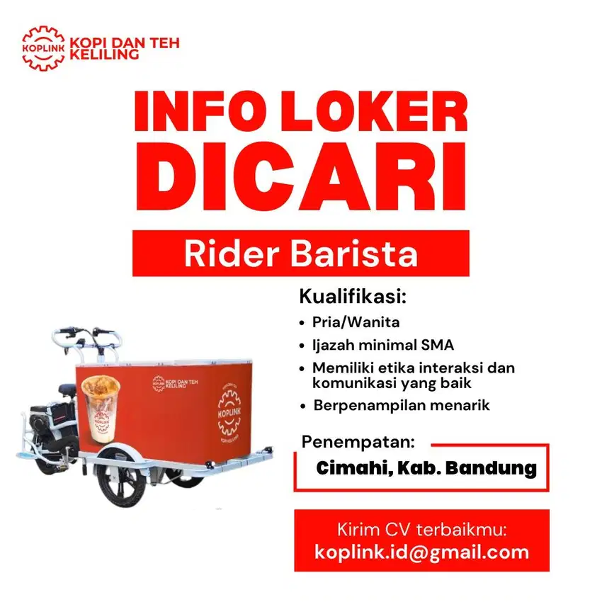 Dicari Rider Barista