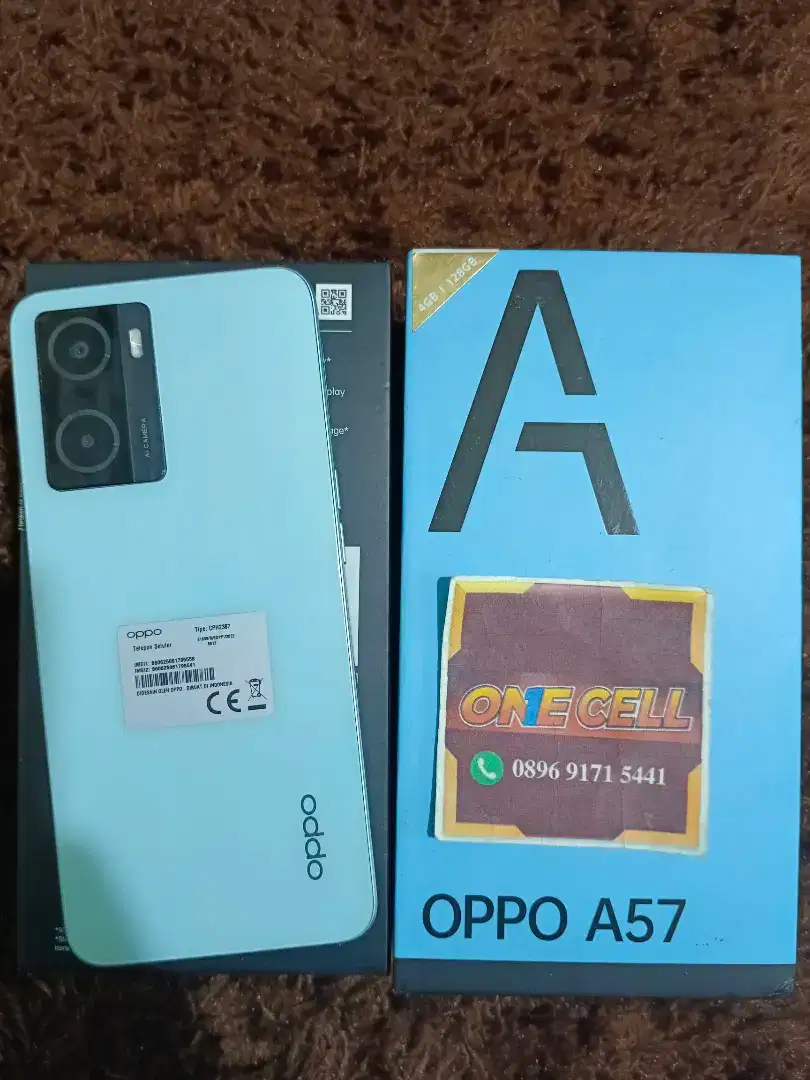 Oppo A57 Ram 4+4/128GB Fullset Ori Mulus