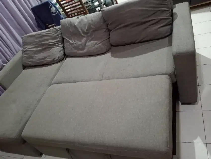 Sofa bed 2+1. Model leter L