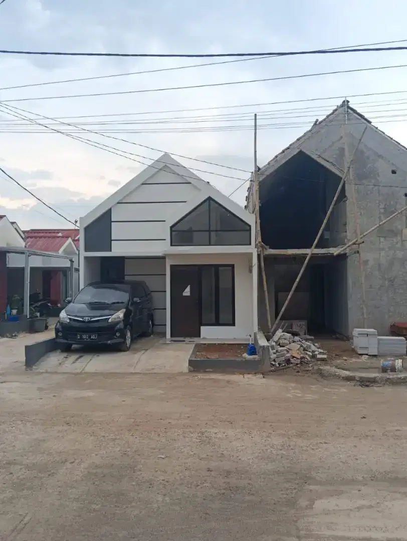 Cuma 150jt, rumah di depok bebas banjir