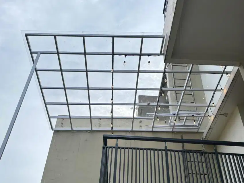kanopi solar flat, kanopi solar tuff, kanopi transparan #23
