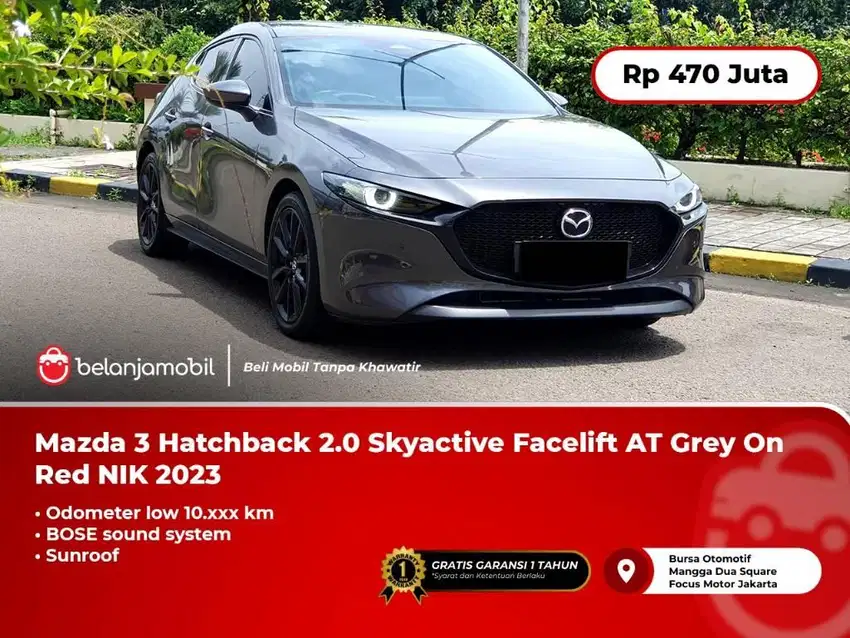 [ KM ANTIK 10RB ] Mazda 3 Mazda3 Hatchback HB