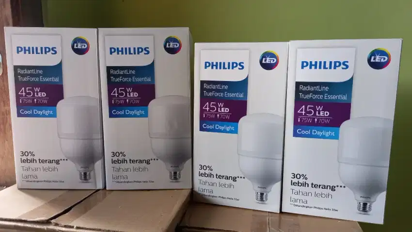 Lampu Philips 45 watt, baru original 100%