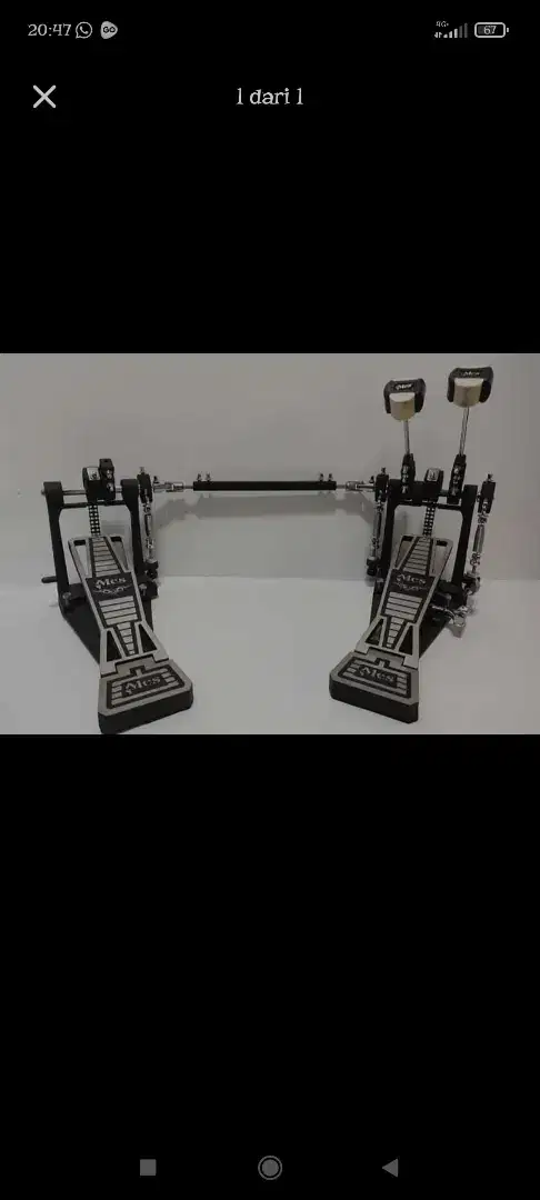 Double/Twin Pedal Mes