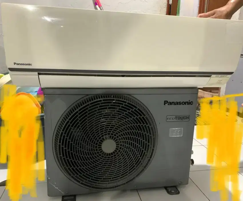 Dijual AC panasonic 11/2 pk bergaransi