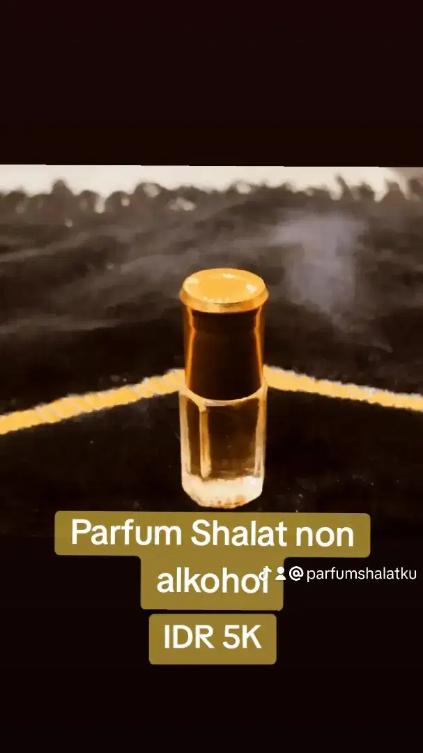 Parfum shalat non alkohol murni