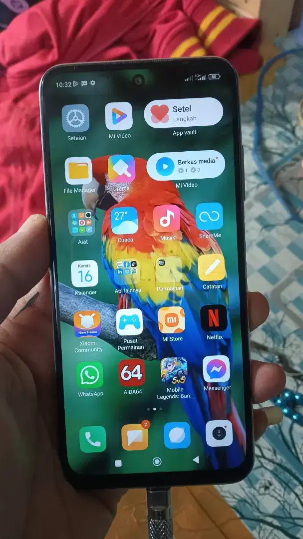 Redmi Note 5G ram 8+3 Rom 128 original