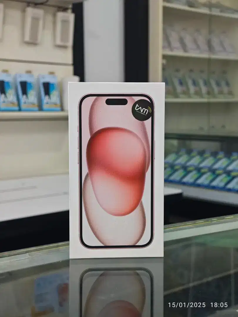 New iPhone 15 128GB Garansi Resmi iBOX