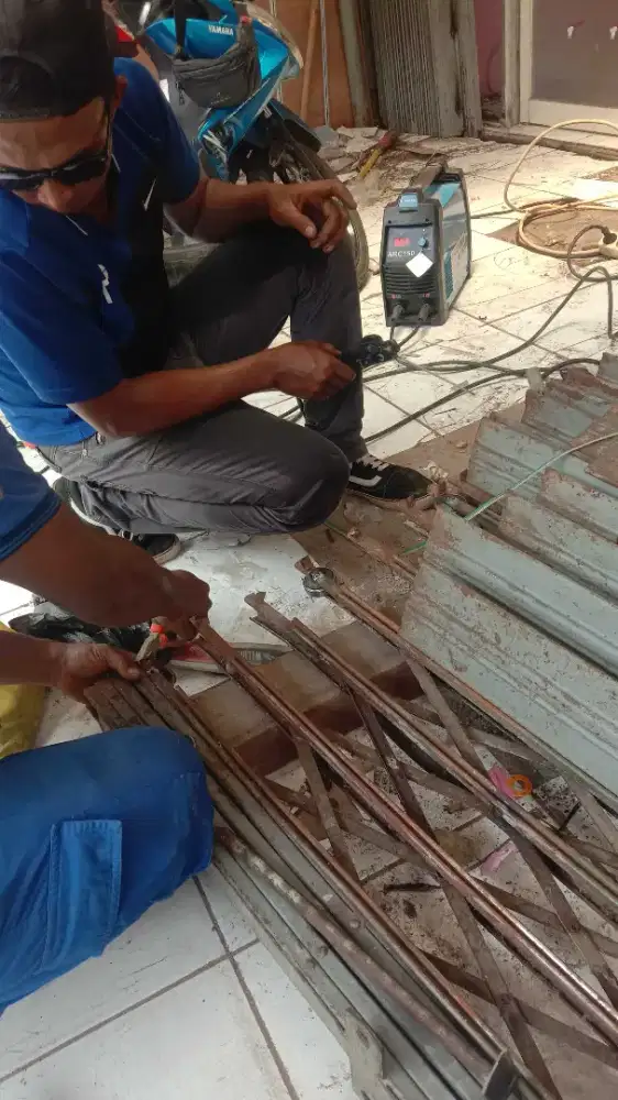 Bengkel folding gate rolling door murah