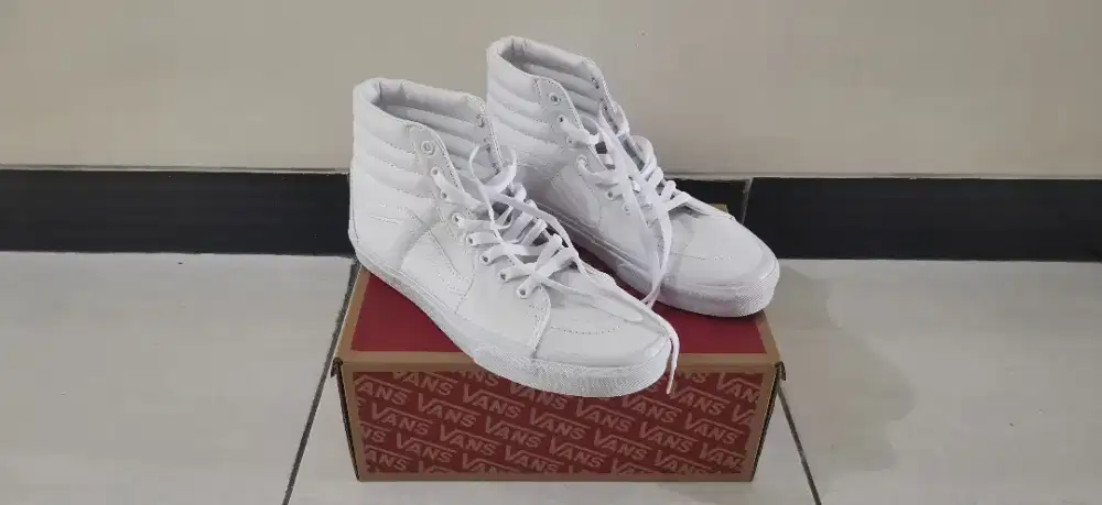 Sneakers Vans Sk8 Hi True White / All White Original