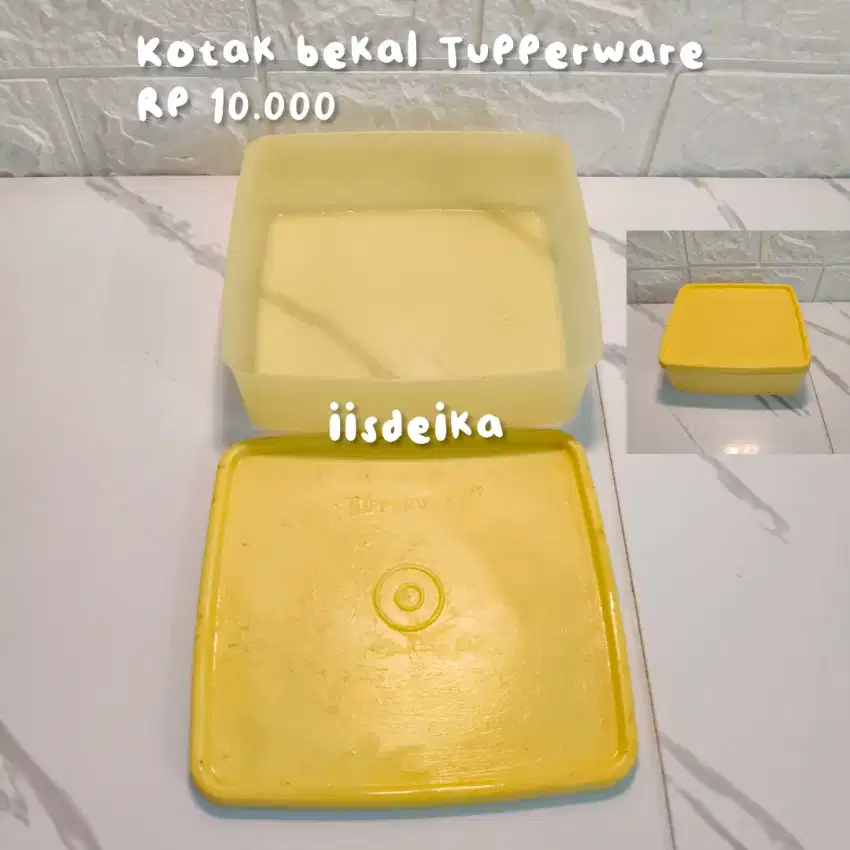 TEMPAT MAKAN WADAH MAKAN TUPPERWARE