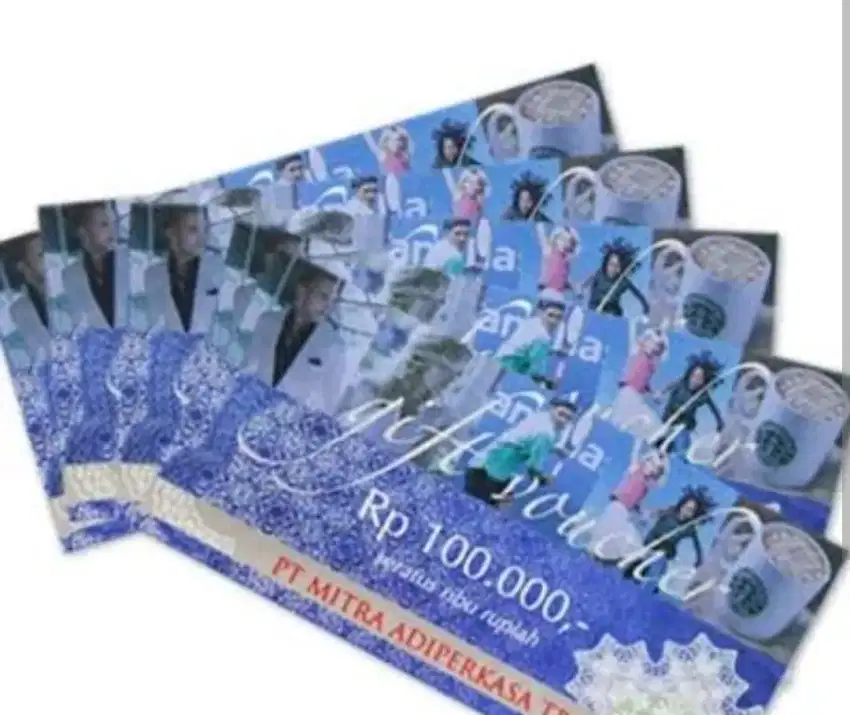 Voucher MAP pecahan 100ribu