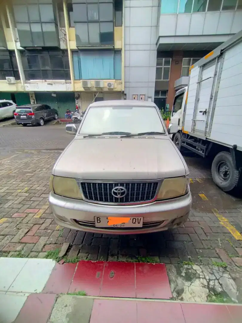 Toyota Kijang kapsul 2003 warna abu abu