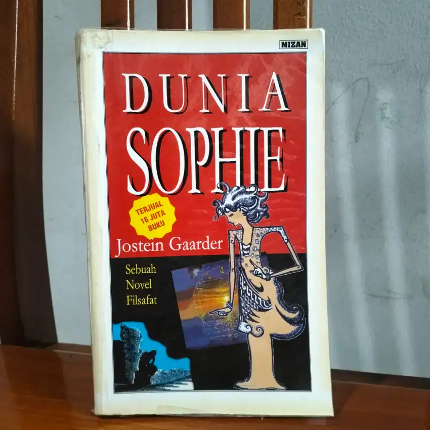 Novel DUNIA SOPHIE original - Mizan, 2000 - Preloved kondisi baik