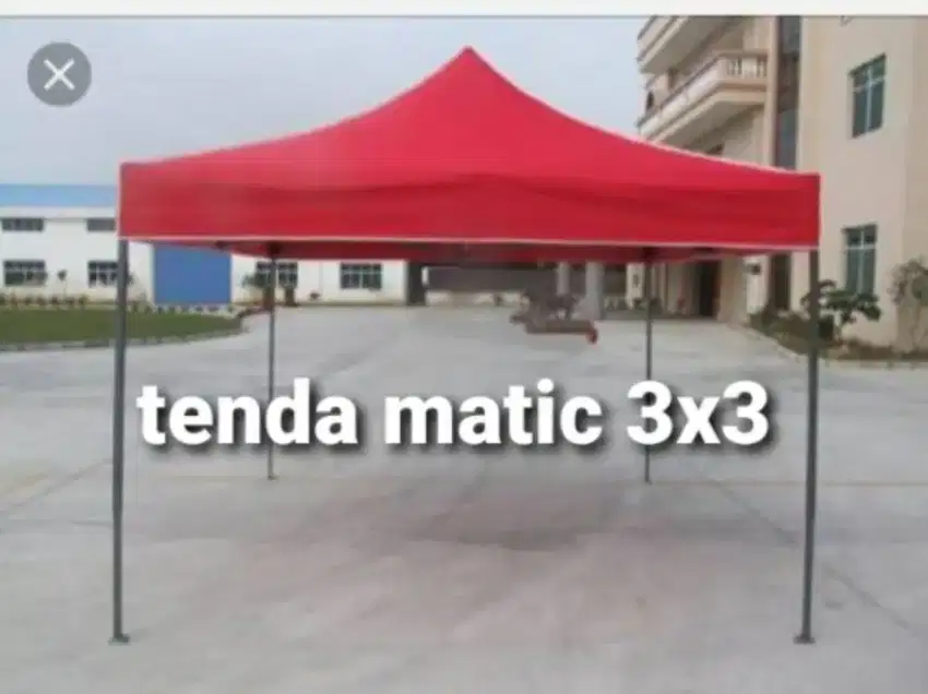 Tenda lipat 3x3 ready 3.warna.