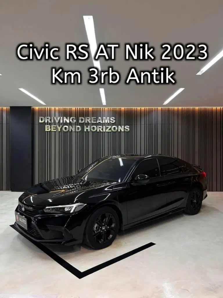 Honda Civic 1.5 RS AT 2023 Hitam Sensing