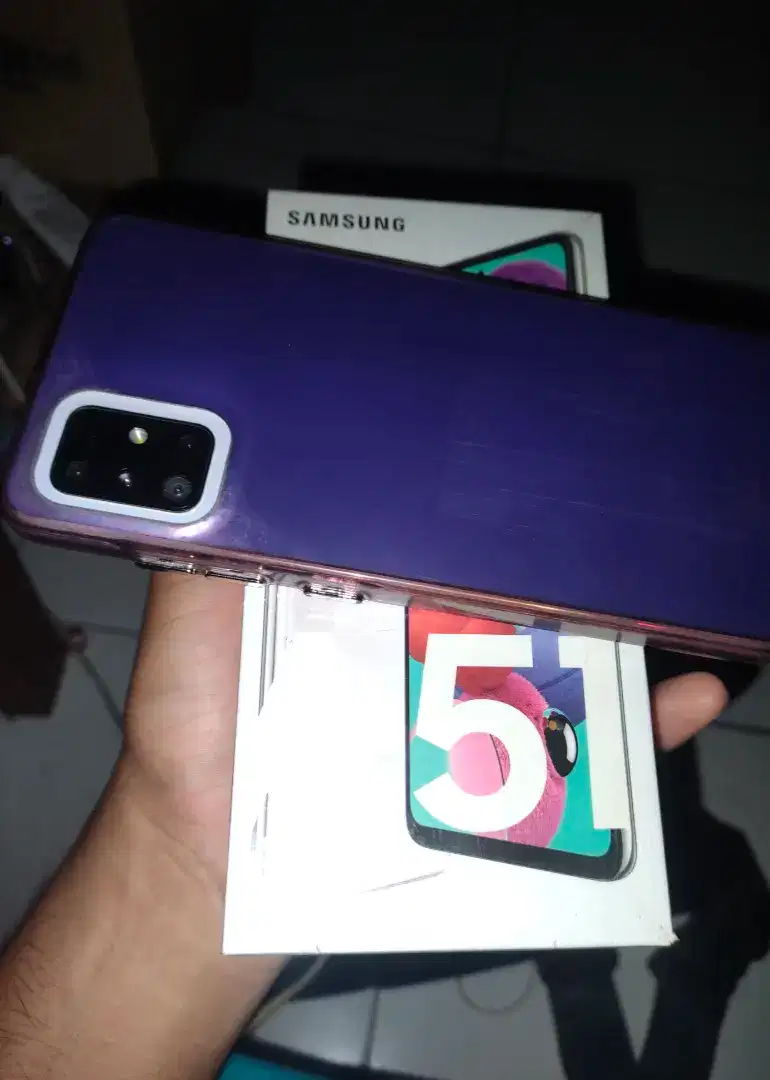 Samsung A51 Ram 6/128Gb
Komplit tangan pertama bekas ibu ibu