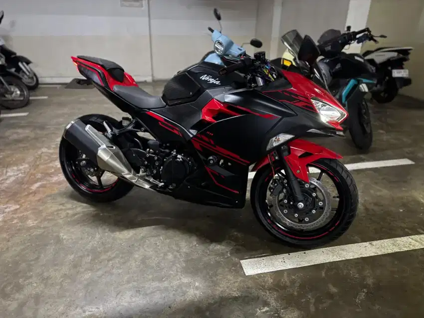 All New Ninja 250 ABS Red Matte Black Posisi Jatinegara Jaktim