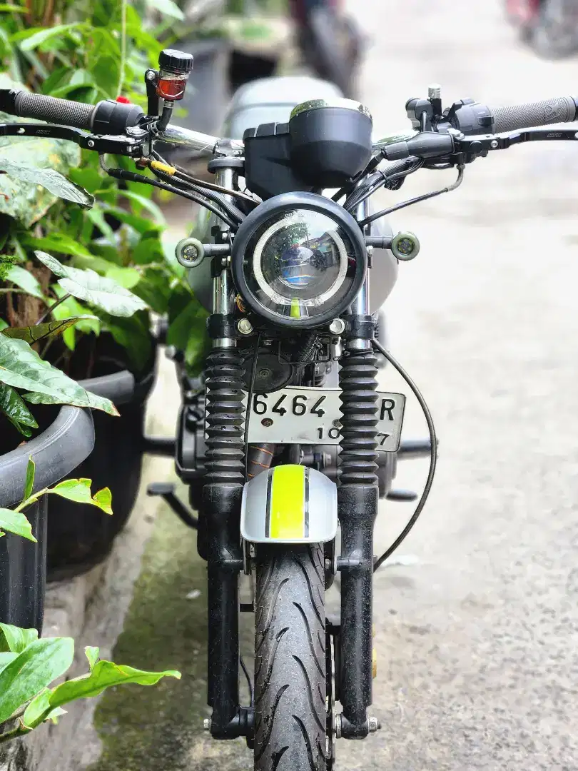 BENELLI MOTOBI 152 GREY TAHUN 2022  FULL MODIF SUPERB ISTIMEWA MURAH!