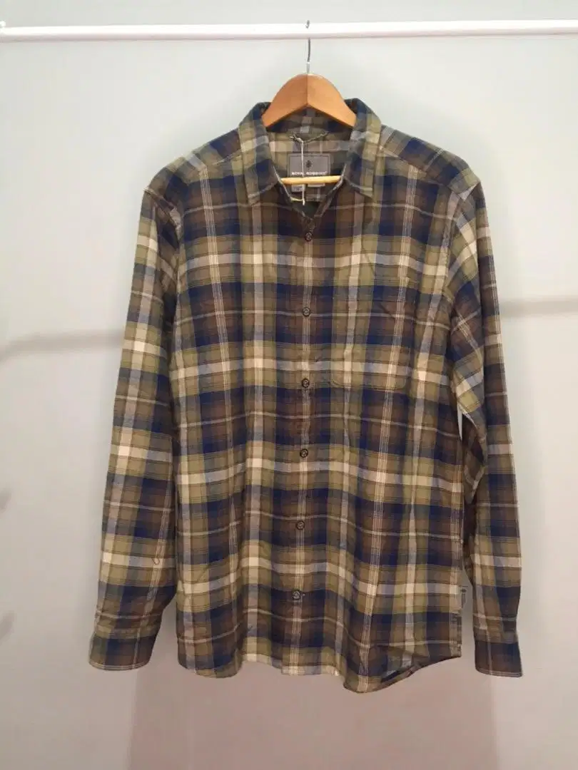 Baju kemeja flannel royal robbins ori