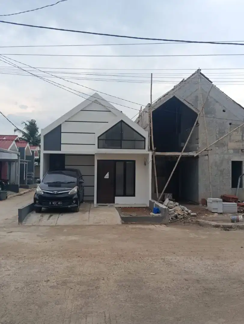 Rumah murah bebas banjir di kota Depok