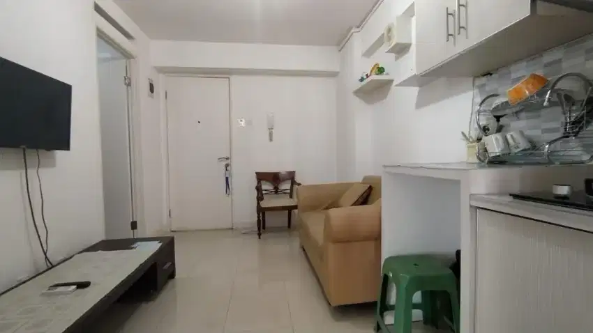 Disewakan 2beadroom furnsih lantai rendah apartemen bassura city