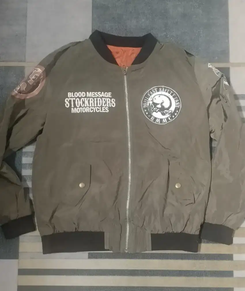 Jaket bomber Made in china size m