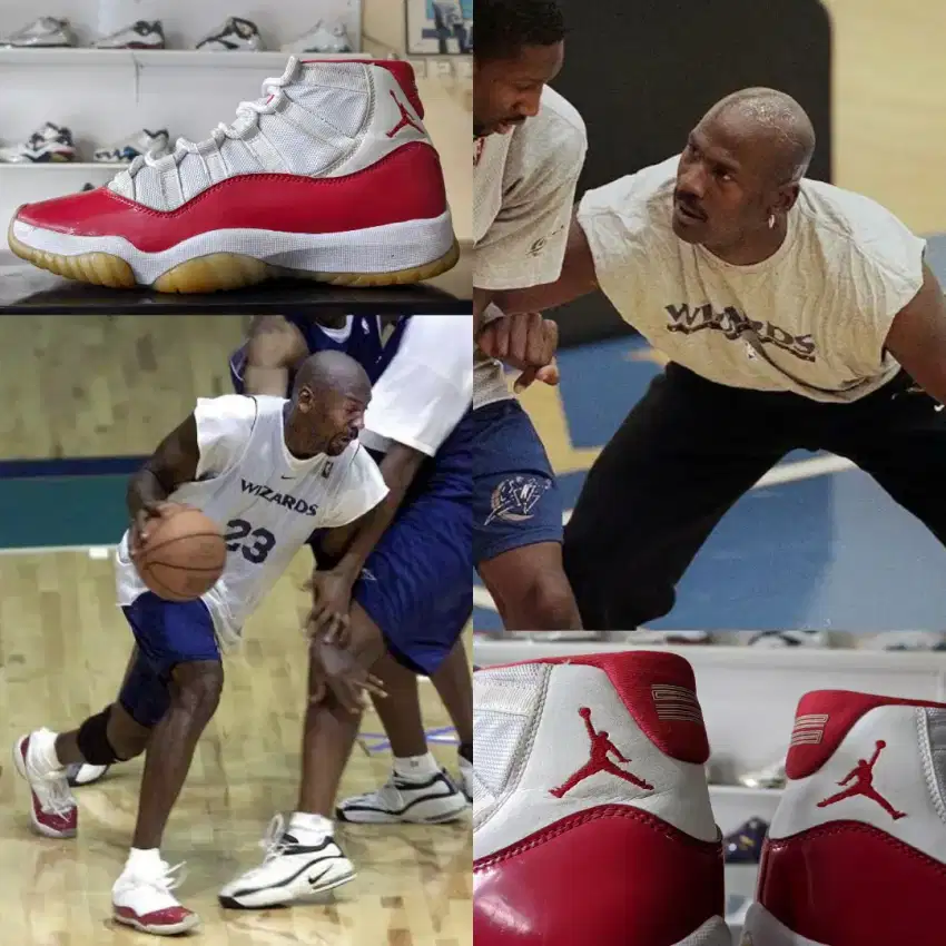 Sepatu Basket Air Jordan 11 Cherry