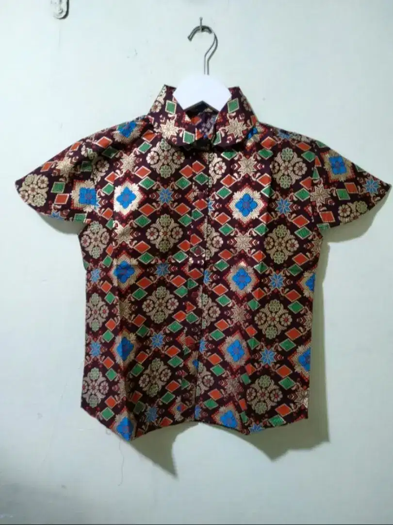 Atasan Batik Anak Perempuan Modern Umur 3-4 Tahun Batik Anak Perempuan