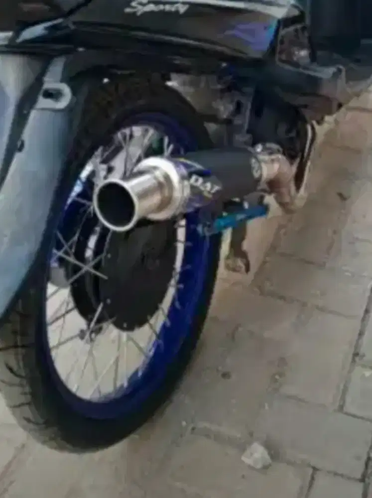 Knalpot racing mio aerox