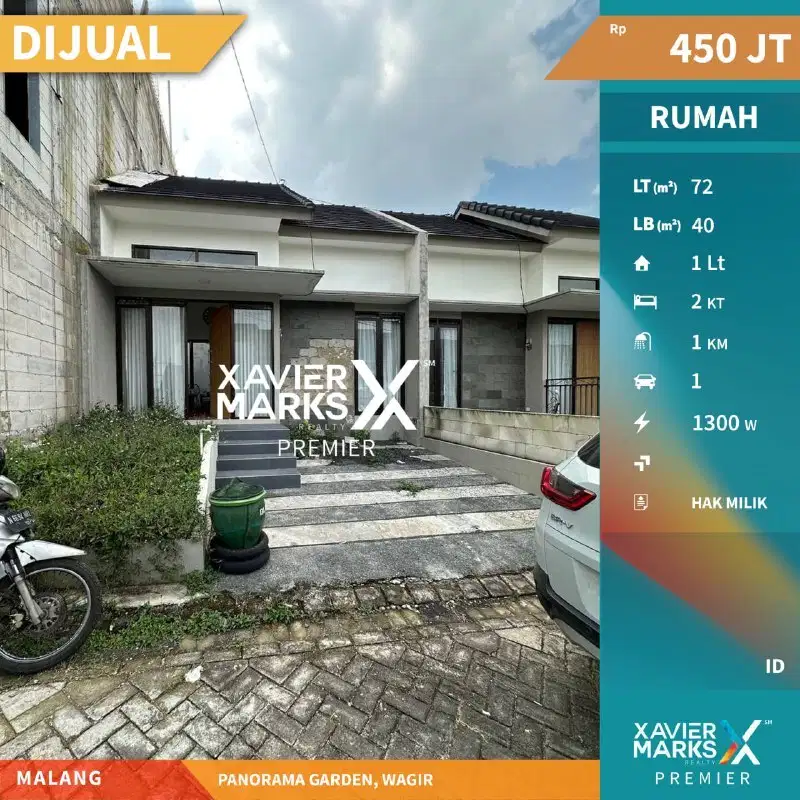 Dijual Rumah Minimalis Dan Nyaman Di Panorama Park Wagir Malang(OLX503