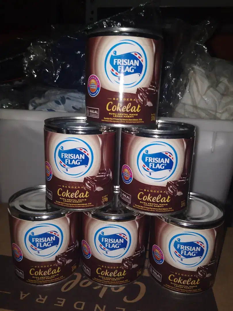 Susu SKM Frisian Flag 370gr Dan Sachet Coklat -Putih (6x38gr)