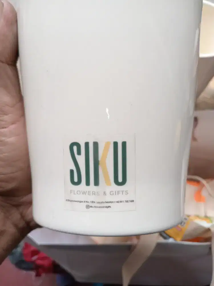 Pot keramik siap pakai