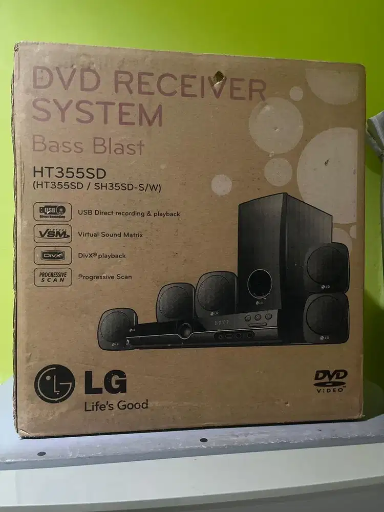 Dvd receiver system